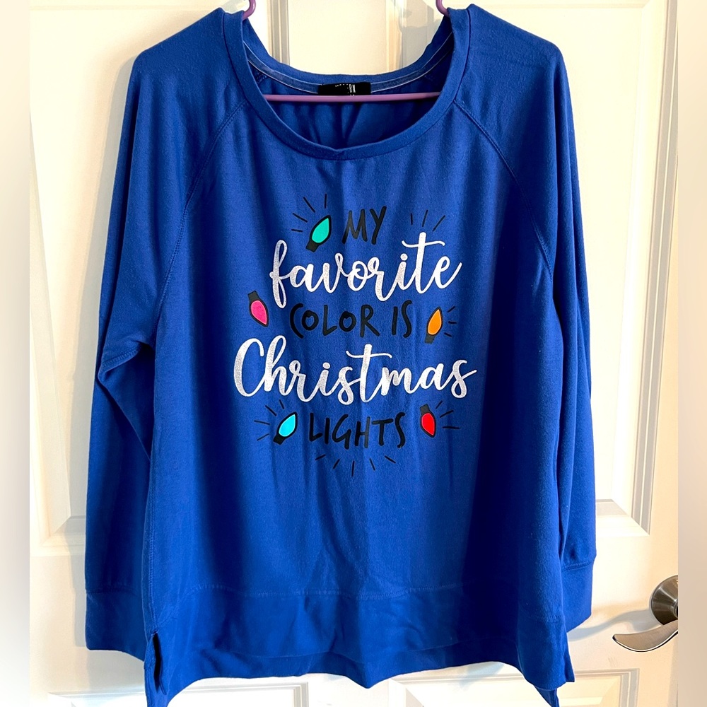 Long sleeved Christmas tee